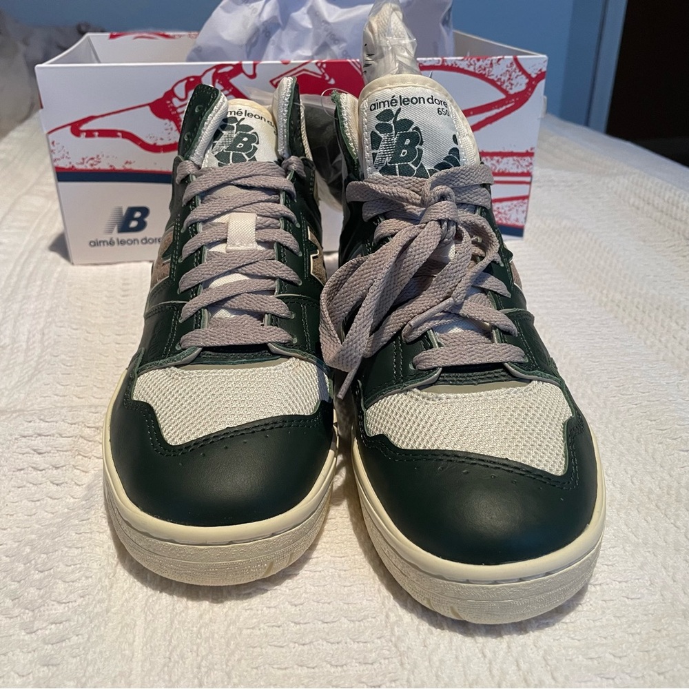NWT ALD / New Balance 650R Botanical Green